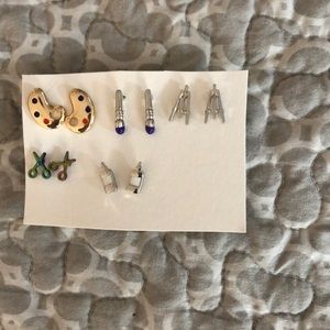 Art materials earrings 🎨!!!